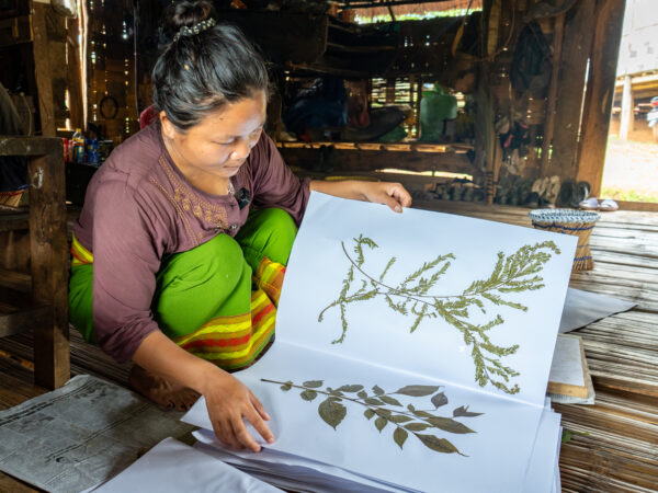 A herbarium complied by one of our youth partners Photo WCS India