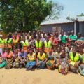 Members of Chizuma and Pendwe RVCs in coats donated by African Parks