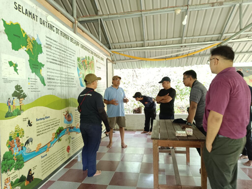 Peer learning across tiger landscapes: ITHCP’s new Grantees Exchange Programme 3 Interaction with Dubalang community patrollers