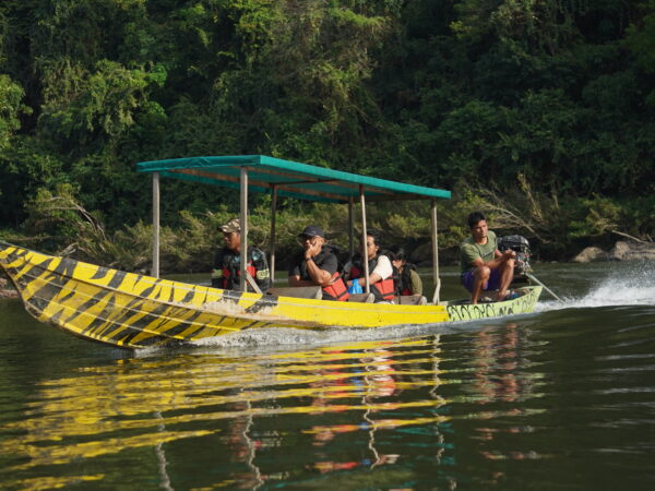 4507 Rimbang Baling Wildlife Reserve Indonesia YAPEKA Ecotourism Boat