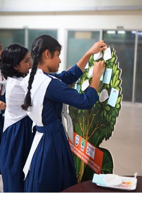 The next generation pledges to protect the future of the Bengal tiger