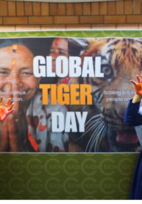 Young changemakers unite in their commitment to protect the Bengal tiger