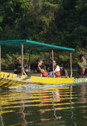 4507 Rimbang Baling Wildlife Reserve Indonesia YAPEKA Ecotourism Boat 1